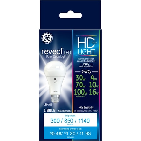 Current A21 E26 (Medium) LED Bulb Warm Candle Light 24196
